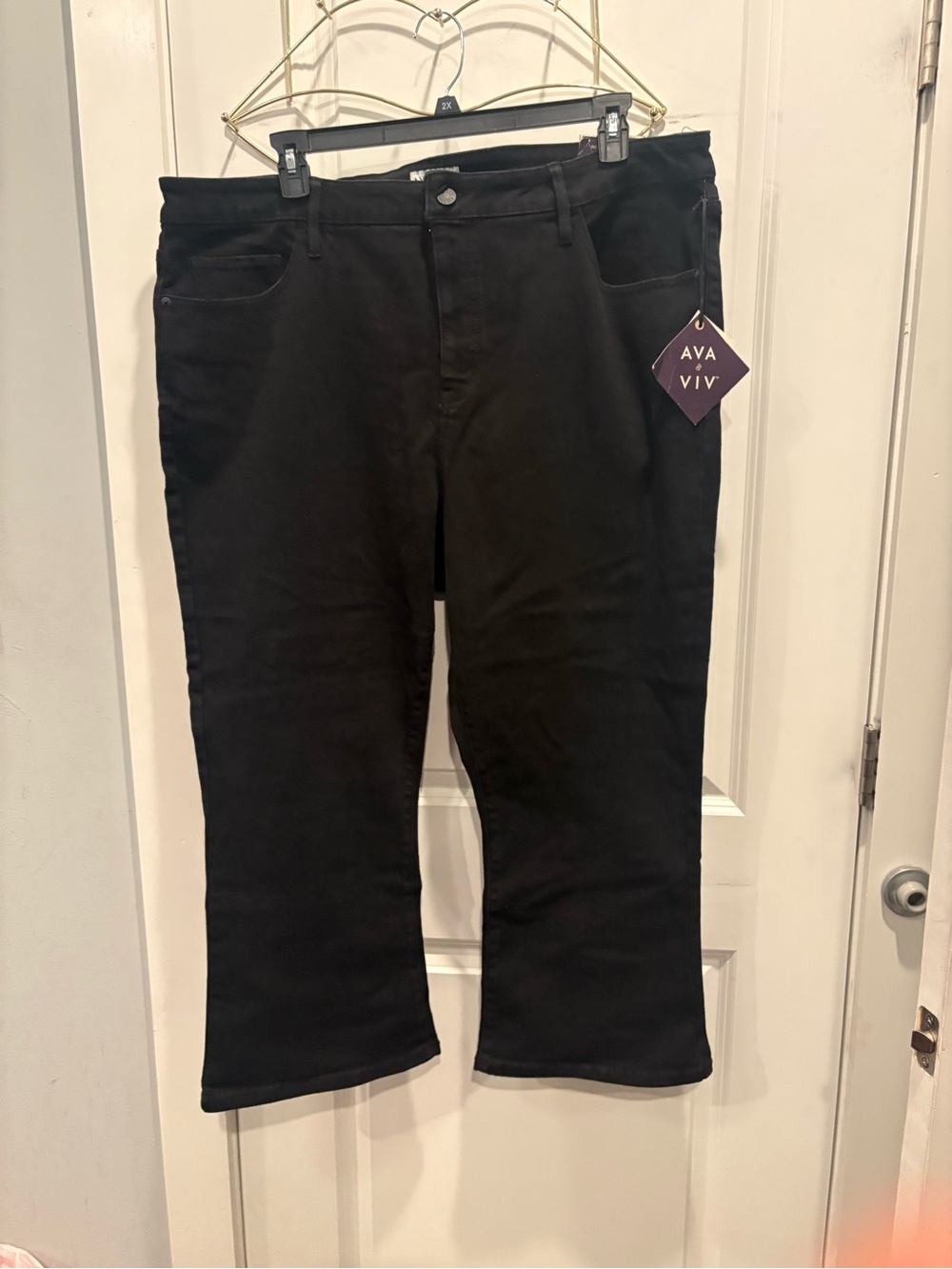 Ava & Viv Black Bootcut Jeans